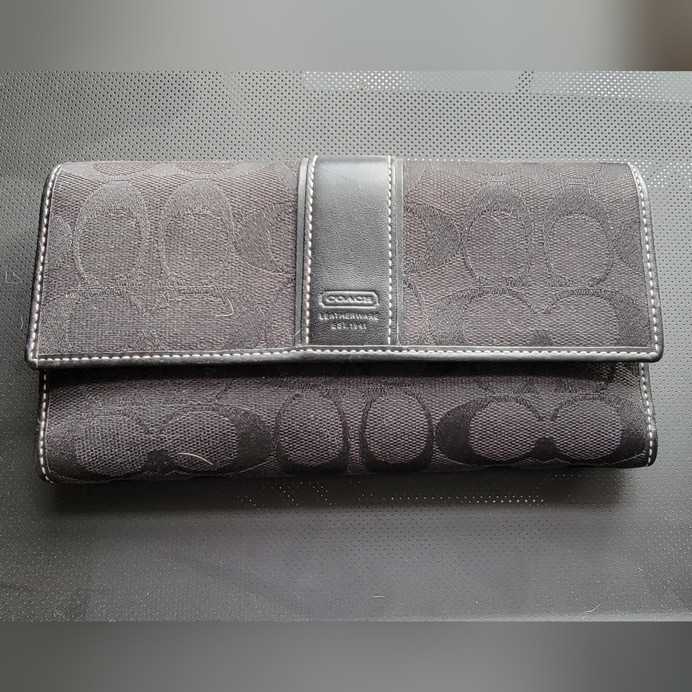 Coach large wallet